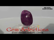 5.46 Ratti Natural New Burma Ruby with Govt. Lab Certificate-(4551)